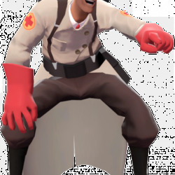 TF2 팀포트리스2 메딕 놀림 비웃음 남의불행은곧나의행복 PNG