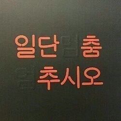 일단 춤추시오 멈춤 댄스 멈추시오 춤춰