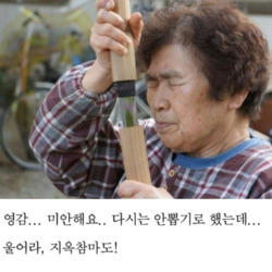 지옥참마도 염감 미안해요 다시는 안뽑기로 했는데 울어라 할머니 칼 검