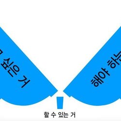 하고싶은거 해야하는거 할수있는거 능력 하고 싶은 해야 하는 할수있는